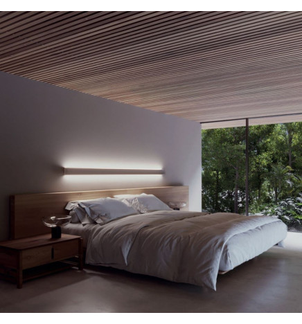 OULU BLANC - Applique Linéaire LED saillie - 0.44m - 0.94m - 1.44m - 1.94m - IP54