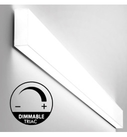OULU BLANC - Applique Linéaire LED saillie - 0.44m - 0.94m - 1.44m - 1.94m - IP54