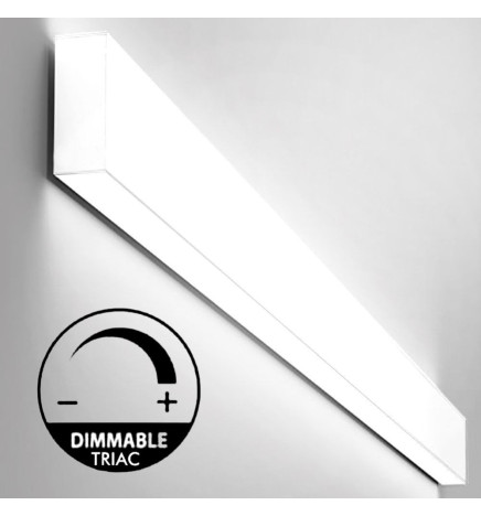 OULU BLANC - Applique Linéaire LED saillie - 0.44m - 0.94m - 1.44m - 1.94m - IP54