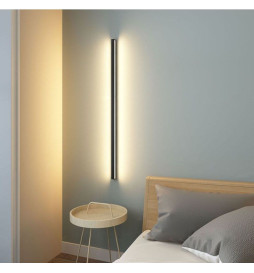 LED-Seinävalaisin - Lineaarinen - OULU MUSTA - 0.44m - 0.94m - 1.44m - 1.94m - IP54