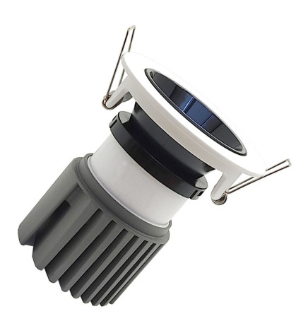 Encastré LED 15W - Orientable -BLANC - NOIR - CRI+92 - UGR13