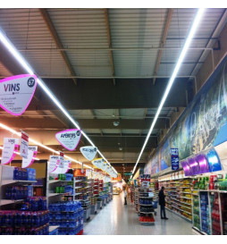 LED Batten - ARTISTIC - 40W - OSRAM CHIP - Exclusive and Customizable Ceilings - 120cm