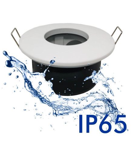 Frame Round for LED MR16  GU10 - IP65 - Ø80mm