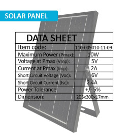 100W SOLAR LED Outdoor Floodlight - AVANT LUMILEDS - 5700K