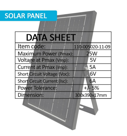 Solcelle LED Projektør Udendørs 200W - AVANT LUMILEDS - 5700K