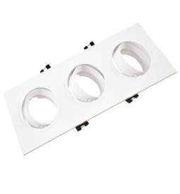 Einstellbarer Quadratischer Kreisring für  GU10
