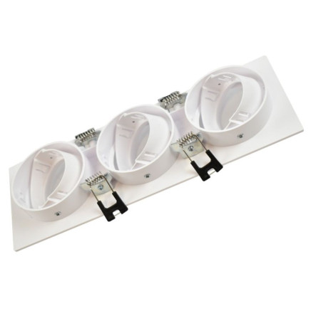 Housing Square Adjustable WHITE for GU10