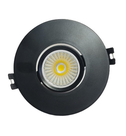 Encastré LED 15W - Orientable - NOIR - CRI+92 - UGR13