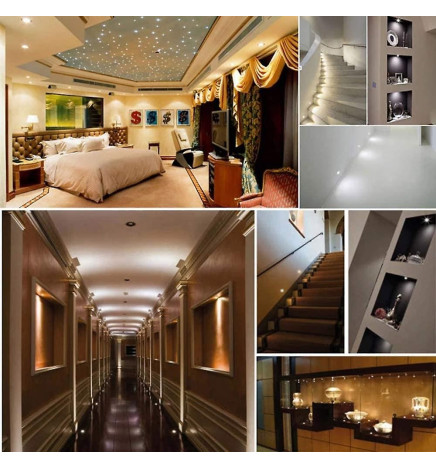 LED Strahler Downlight  5W - Weiß - Bridgelux Chip -  UGR13