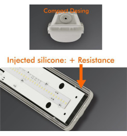 Integrated-LED Tri-Proof Light - PIR MOTION SENSOR - 35W-30W-25W-20W -  OSRAM Driver - 120cm