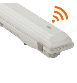LED Feuchtraumleuchte  Integrierten -PIR-BEWEGUNGSMELDER  - 35W-30W-25W-20W -  OSRAM Driver - 120cm