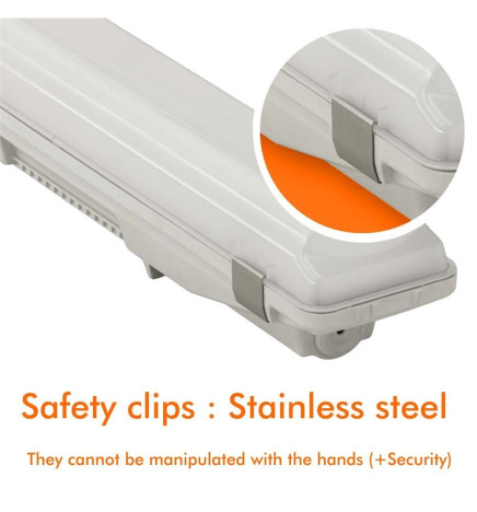Integrated-LED Tri-Proof Light- PIR MOTION SENSOR -  44W-38W-32W-25W -  OSRAM Driver - 150cm