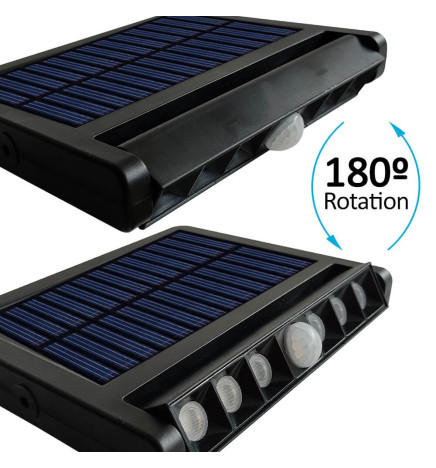 Adjustable Solar LED Spotlight - 5W - Motion sensor - 4000K