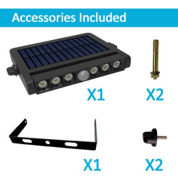 Adjustable Solar LED Spotlight - 5W - Motion sensor - 4000K
