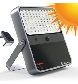 Foco Proyector Exterior SOLAR LED 100W - ALL IN ONE- 5000K