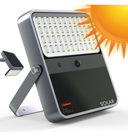 Proiettore a LED Esterno  SOLARE 100W - ALL IN ONE- 5000K