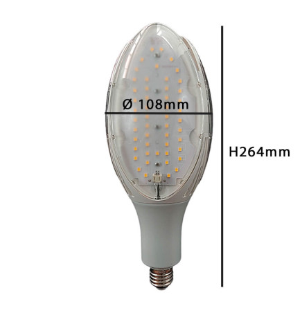 LED-Lampe 45W E27 - Hohe Widerstandsfähigkeit