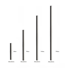 LED-Væglampe  -Lineær - WASHINGTON SORT - 0,5 m - 1 m - 1,5 m - 2 m - IP54