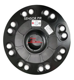 Apparecchio LED Stradale SOLARE con Lampione - GIARDINO - ABS - 4000K + Telecomando