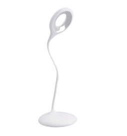 Lampada Scrivania LED - 9W - ALESUND - Flessibile bianco - CCT -  Batteria Litio - Dimmerabile