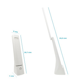 LED-Schreibtischlampe - 9W - ALESUND - Weißer Flexo - CCT
