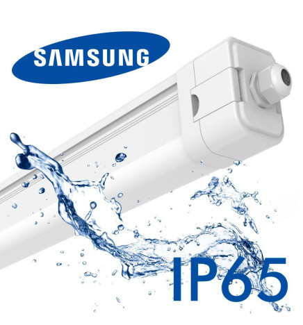 Plafoniera CCT LED Stagna 20W  - SAMSUNG chip - 3CCT - 60cm