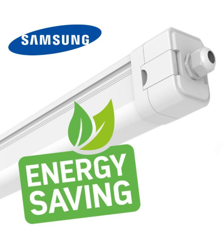 Plafoniera CCT LED Stagna 20W  - SAMSUNG chip - 3CCT - 60cm
