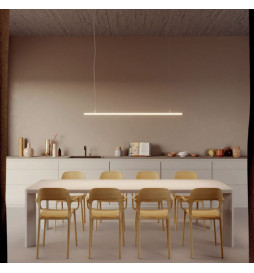 Linearlampe Pendelleuchte - OSLO DOUBLE - 0,72 m - 1,28 m - 1,84 m - IP20