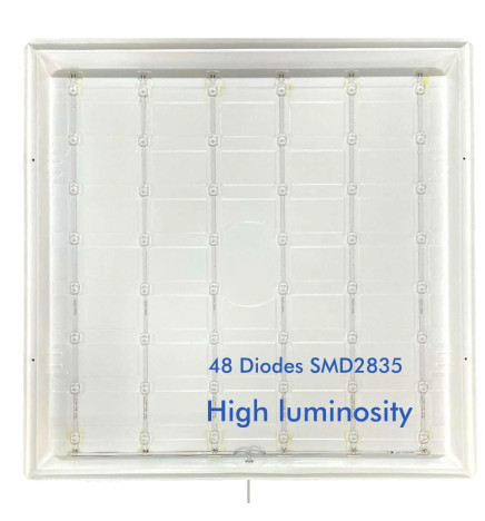 PACK 10 LED Panel 60x60  44W - Philips CertaDrive - CRI+92 -ENEC05