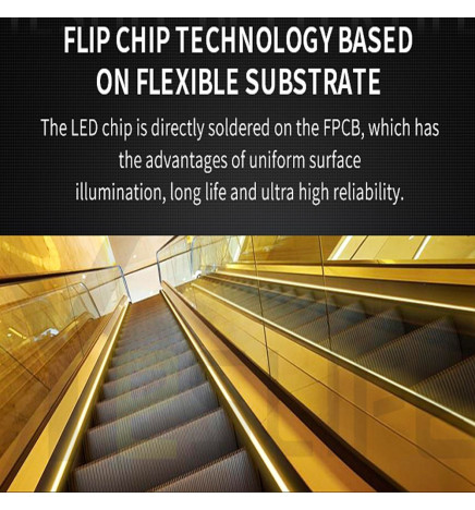 Fita LED COB 220V | CUSTOM CUT | 840 LED/m | 50m | FLIP CHIP | 1500Lm |16W/M | CRI90 | IP67 | Corte 10cm