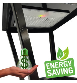 Aurinkoenergialla toimiva LED-katuvalo - Huvila - 300W Chip LUMILEDS - Teräs