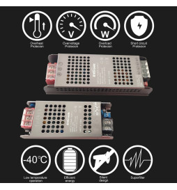 Power Supply 12V 200W TECMO - GXTronic