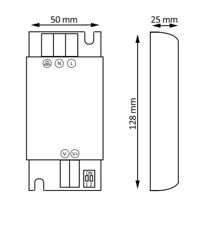 Stromversorgung 24V 60W Tecmo - GXtronic