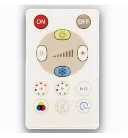 LED-kattovalaisimen pyöreä pinta RGB+CCT - Control Remoto - Chip Lumileds