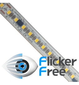 Ruban LED 220V PHOTOGRAPHIE VIDÉO | A LA COUPE | 120 LED/m | 50m | SMD2835 | 1800Lm/W | 14W/M | IP67 | Coupe  10 cm