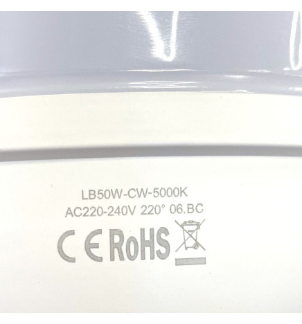 LED Lamp bulb -  50W - 130Lm/W - E27 - IP20