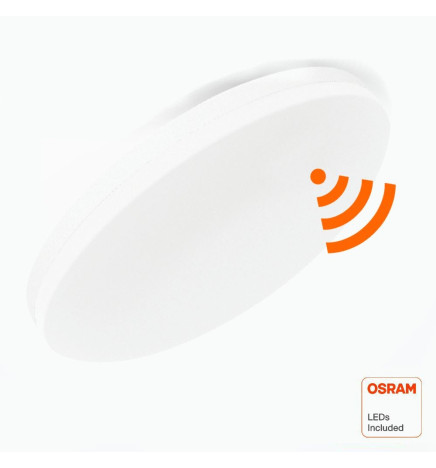 LED Ceiling Light - MicroWave Detector 24W - 20W - 16W - Motion Sensor - 2700K+CCT - OSRAM CHIP