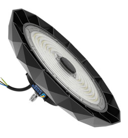 200W-150W -100W  High Bay LED UFO DIAMOND  SOSEN Driver - Dimmable 1-10V - 170lm/w - IP65
