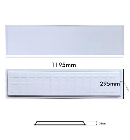 PACK 10 LED Panel 120x30 40W- Philips Driver