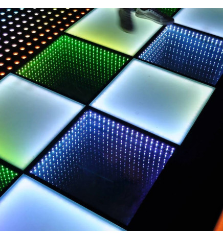 Erhvervsgulv - 3D Effekt - InfinityLED DEEP - RGB - 1 m2