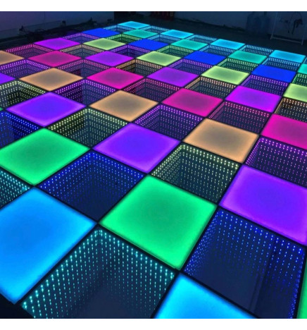 Erhvervsgulv - 3D Effekt - InfinityLED DEEP - RGB - 1 m2