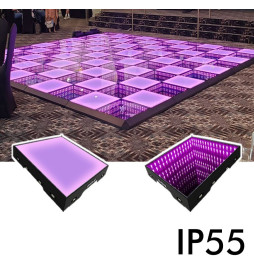 Erhvervsgulv - 3D Effekt - InfinityLED DEEP - RGB - 1 m2