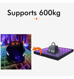 Erhvervsgulv - 3D Effekt - InfinityLED DEEP - RGB - 1 m2