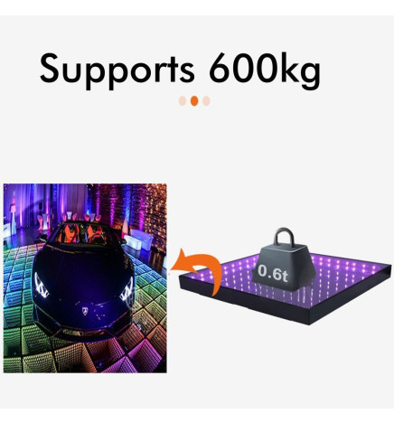Erhvervsgulv - 3D Effekt - InfinityLED DEEP - RGB - 1 m2