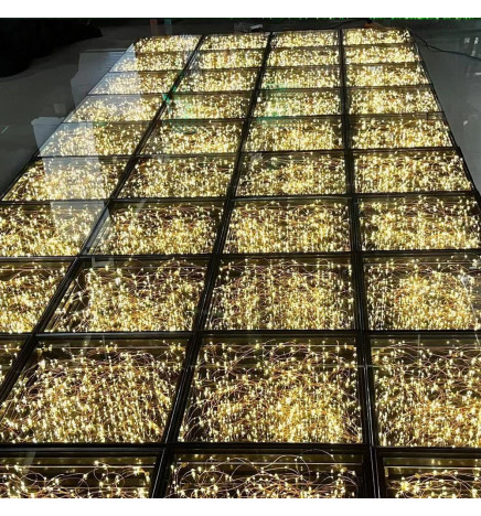 Kaupallinen Lattia - 3D-Effekti - InfinityLED  STARS  - RGB - 1 m2