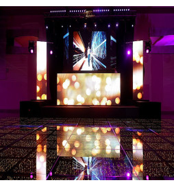 Kaupallinen Lattia - 3D-Effekti - InfinityLED  STARS  - RGB - 1 m2
