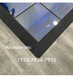 Kaupallinen Lattia - 3D-Effekti - InfinityLED  STARS  - RGB - 1 m2