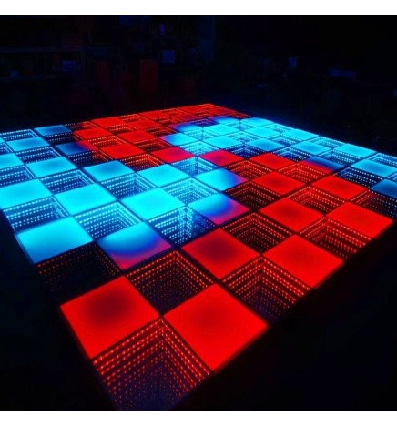 Erhvervsgulv - 3D Effekt - InfinityLED DEEP - RGB - 1 m2