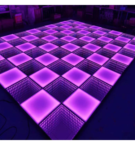 Erhvervsgulv - 3D Effekt - InfinityLED DEEP - RGB - 1 m2