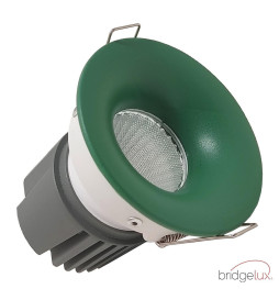 LED Downlight -15W - GRÖN - CIRKELFORMAD - MOLN - CRI+92 - UGR13